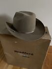 Vintage 70s-80s Bradford Western Hats Canyon Cowboy Hat BRAND NEW Size 7 3/8s