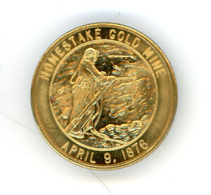 1876-1976 100th Homestake Gold Mine, Deadwood Centennial Medal