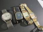Men's Vintage Watch lot as-is for parts or repair.Seiko.Citizen,Pulsar,Tradition
