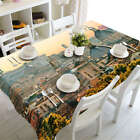 Bright Morning 3D Tablecloth Table cover Cloth Rectangle Wedding Party Banquet