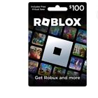 Roblox Physical Gift Card [includes Free Virtual Item $100