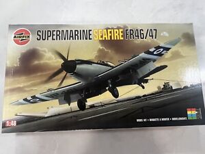 Airfix 1/48 Scale Supermarine Seafire FR46/47 - NEW IN BOX - FREE SHIPPING
