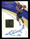 2017-18 Immaculate Collection Karl Malone Sneaker Swatches Auto /10 ES5254