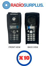 10 x Motorola Original PR400 FKP Plastic Housing Only - Black