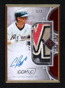 New Listing2023 Topps Transcendent Collection Red Gold 1/1 Craig Biggio Patch Auto HOF