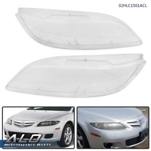 Headlight Replacement Lens Clear Fit For 2003-2008 Mazda 6 Left & Right  (For: 2006 Mazda 6)