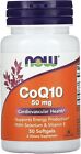 NOW FOODS CoQ10 - 50 mg - 50 Softgels - Exp 9/2026