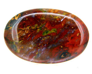 Top Quality Natural Designer Bloodstone Cabochon 64.90 Ct Healing Loose Gemstone