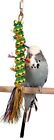 03141 Small Caterpillar Bird Toy Cage Toys Cages Foraging Chew Shredder Parakeet