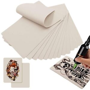 5 Sheets Tattoo Skin Practice Double Sides fake skin for Tattoo Supplies 6