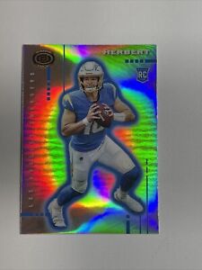 2020 Panini Chronicles Dynagon Rookies Silver Prizm Justin Herbert Rookie RC D-3
