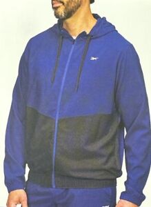 Reebok Men's Training Woven Jacket Size MEDIUM Vector Blue