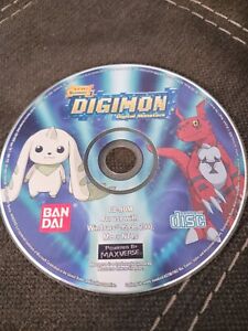 Digimon Season 3 Digital Monsters Cd-Rom Bandai 2001 D-Power Digivice PC Disc