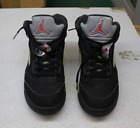 Nike Mens Air Jordan 5 OG 845035-003 Black Basketball Shoes Sneakers Size 11.5