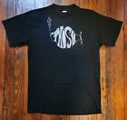 VINTAGE Phish Shirt Mens Medium 1996 Summer Tour Rare Black Metallic Silver HTF!