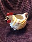 VTG 1940’s SHAWNEE Chanticleer Pottery Chicken Rooster Pitcher Hand Painted USA