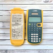 Texas Instruments TI-30XS MultiView, Yellow School Property Tested W/Cover