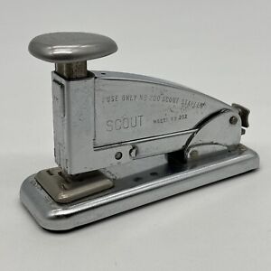 Vintage Ace Scout Metal Stapler Working Model No 202