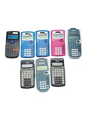 Lot of 8 Texas Instruments Calculators TI-30xa XS TI-30xiis Casio
