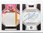 2022 Playbook Jahan Dotson Red Rookies Playbook Jersey Patch Auto Booklet #01/10