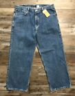 Levis 579 Mens Size 38x30 Baggy Fit Straight Leg Medium Wash Jeans New w Tags