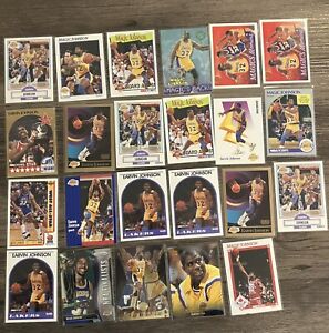 Magic Johnson * Lot of 23 cards * Los Angeles Lakers * Great Value* Rare Cards*