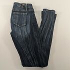 YMI Skinny Stretch Blue Denim Jeans Jeggings Womens Size 9