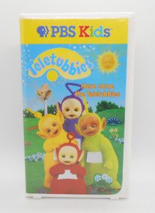 Teletubbies VHS VCR Tape Here Come The Teletubbies Vol 1 PBS Kids 1998