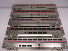Pacific Fast Mail HO Scale Brass Amtrak Superliner Passenger 5 Car Set