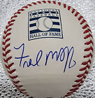 2023 HOFer Fred McGriff Autographed HOF Baseball under logo