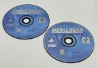 Metal Gear Solid (Sony PlayStation 1, 1999) PS1 Black Label Discs Only Tested