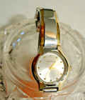 Ladies Watch French Michel Herbelin Diamond Two Tone Gold Silver M Bracelet