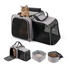 New ListingCat Carrier with Litter Box, Soft Cat Travel Carrier with Food Carrier,