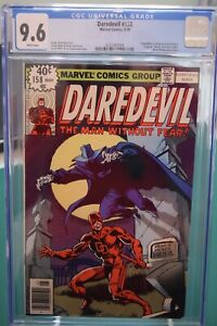 DAREDEVIL #158 CGC 9.6 NM+ White Pages FRANK MILLER 1979 Marvel