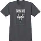 Venture Trucks Skateboard Shirt Awake Charcoal/Grey/White/Black