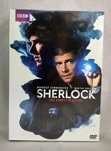 SHERLOCK the Complete Series - Seasons 1-4 (DVD 9 Disc Box Set) - 1 2 3 4 - NEW!
