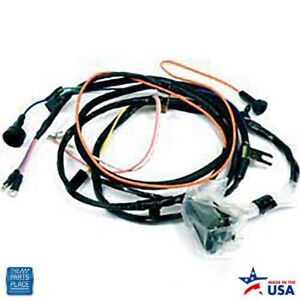 1966 Impala Caprice Bel Air Engine Wiring Harness V8 396 427 With Warning Lights (For: More than one vehicle)