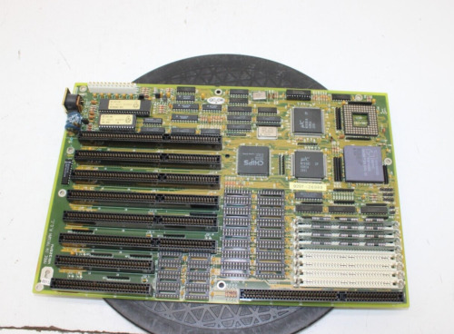 Biostar MB-1325pm AT Motherboard w/ AMD 386 25MHz 3MB Ram - CMOS Leaking