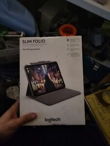 Logitech Slim iPad 10th Gen Folio Case With Bluetooth Keyboard 920-011368 NEW