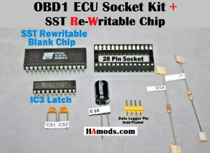 OBD1 ECU Full Chipping KIT + 2 SST ReWritable Chip P28 P06 P72 P75 P61 P05 Honda
