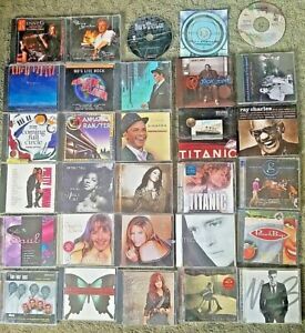30 Music CD Bulk Lot Pop Rock Classic Movie ~ 27 w/ cases 3 without