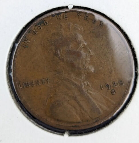 1928-S Wheat Penny ~ VF / EF XF Condition ~ Brown ~ Circulated ~ KM #132