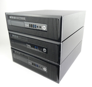 LOT OF 3 - HP ProDesk 400 G1 SFF | i5-4590 3.3GHz | 8GB | 1TB HDD | No OS