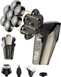 Electric Hair Remover Shavers Bald Head Razor Smooth Skull Cord Cordless Wet Dry