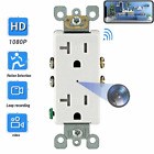 1080p Wifi Secret Nanny handmade Camera in Wall Outlet,Socket Can Supply Power