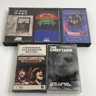 Lot of 5 - 70`s Rock Cassette tapes - CCR, Led Zeppelin, James Gangs, Duran