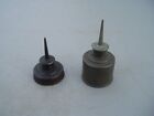 Lot of 2 Thumb Oiler Oil Cans Smaller One Is Marked