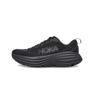 Hoka One One Bondi 8 Black Running Shoes Men's 1123202