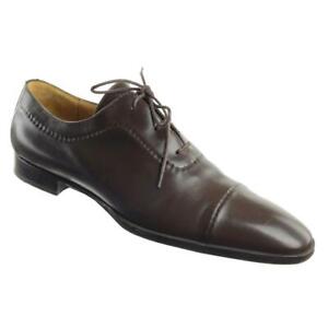 Worn 2x SUTOR MANTELLASSI Oxfords Dress Shoes Sz. 11 UK 12 US Brown ITALY $895