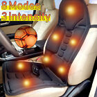 For Home & Car 8 Modes Massage Seat Cushion with Heated Back Neck Massager Chair